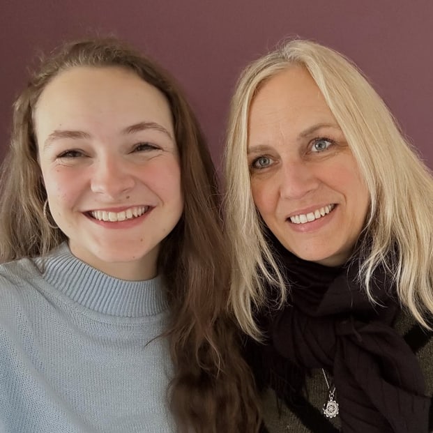 Susanne Mattle Rohrer mit Tochter Malin